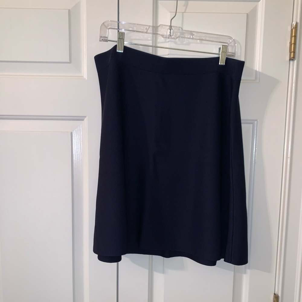 CAbi Navy Skirt size XL
